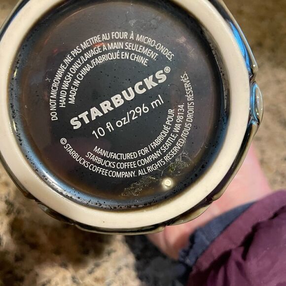 Starbucks Iridescent Black Mermaid Travel Ceramic Cup - Picture 8 of 14
